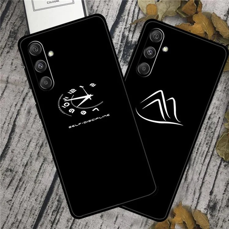 For Samsung Galaxy S24+ Back Case Lines Pattern Printing TPU Phone Cover