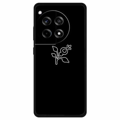 For OnePlus Ace 3 5G / 12R 5G Shockproof Case Linear Pattern Printing TPU Phone Cover