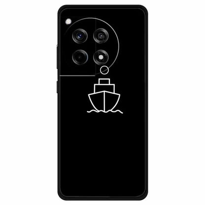 For OnePlus Ace 3 5G / 12R 5G Shockproof Case Linear Pattern Printing TPU Phone Cover