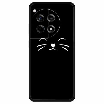 For OnePlus Ace 3 5G / 12R 5G Shockproof Case Linear Pattern Printing TPU Phone Cover