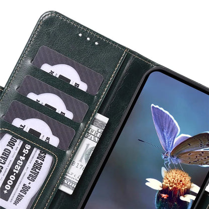 ABEEL For Motorola Moto G04 4G / G24 4G Magnetic Case Crazy Horse Texture Wallet Phone Cover
