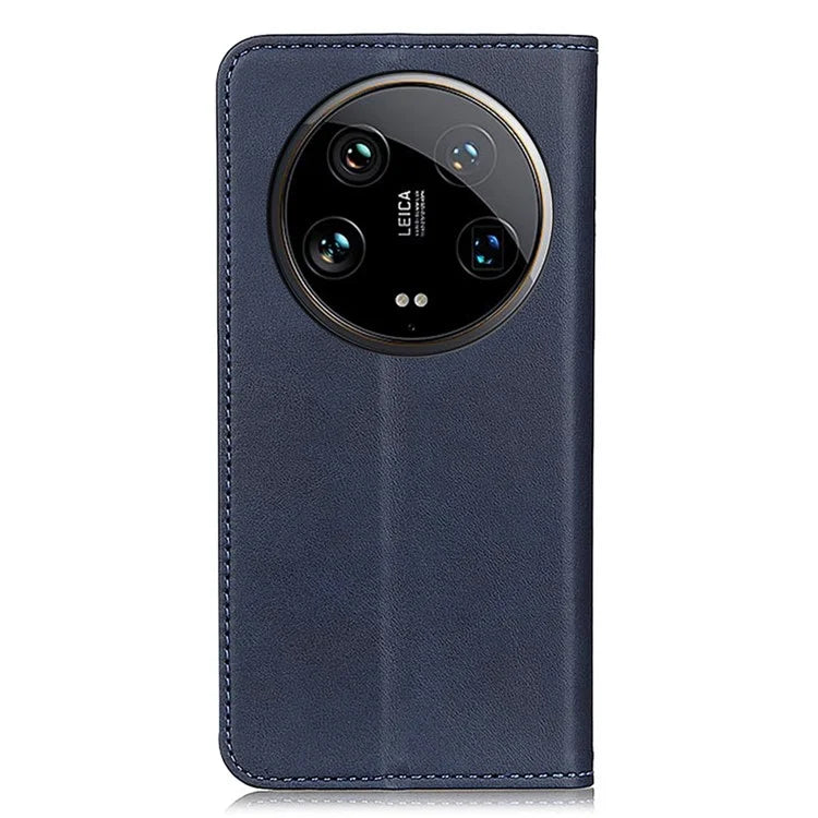 For Xiaomi 14 Ultra Magnetic Case Split Leather+TPU Flip Stand Phone Cover