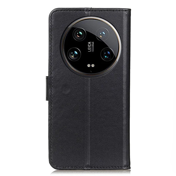 For Xiaomi 14 Ultra Case PU Leather+TPU Shock-Absorbent Phone Cover with Magnetic Closure