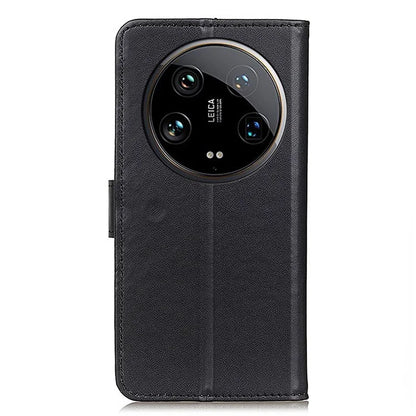 For Xiaomi 14 Ultra Case PU Leather+TPU Shock-Absorbent Phone Cover with Magnetic Closure