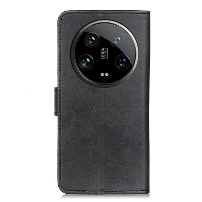 For Xiaomi 14 Ultra PU Leather Case Shockproof Cowhide Texture Card Holder Phone Cover