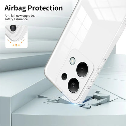 For Xiaomi Redmi Note 13 Pro 4G / Poco M6 Pro 4G Case Clear TPU+PC Shockproof Phone Shell