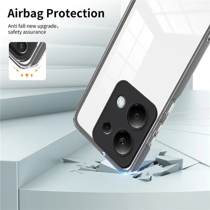 For Xiaomi Redmi Note 13 Pro 4G / Poco M6 Pro 4G Case Clear TPU+PC Shockproof Phone Shell