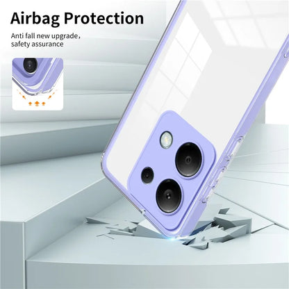 For Xiaomi Redmi Note 13 Pro 4G / Poco M6 Pro 4G Case Clear TPU+PC Shockproof Phone Shell
