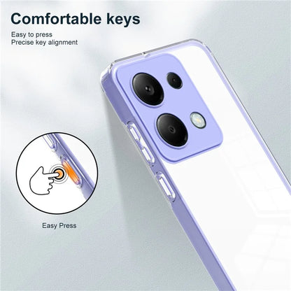 For Xiaomi Redmi Note 13 Pro 4G / Poco M6 Pro 4G Case Clear TPU+PC Shockproof Phone Shell