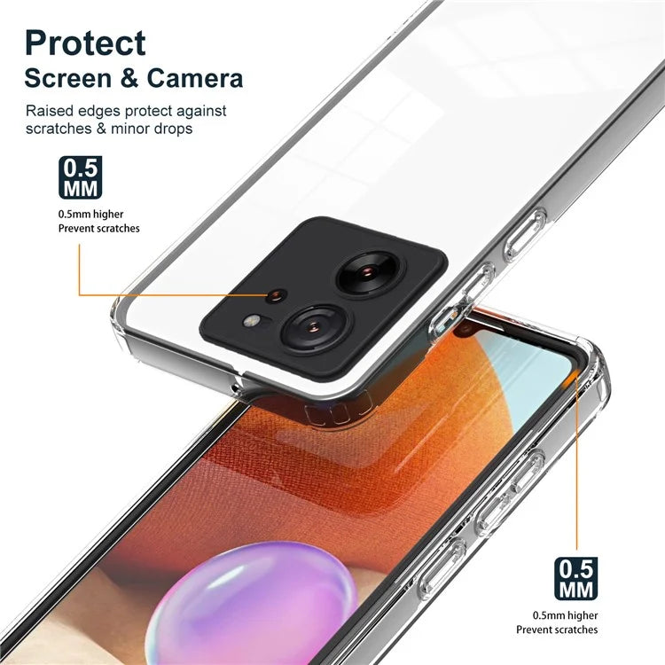 For Xiaomi 13T / 13T Pro Clear Case TPU+PC Protective Phone Case
