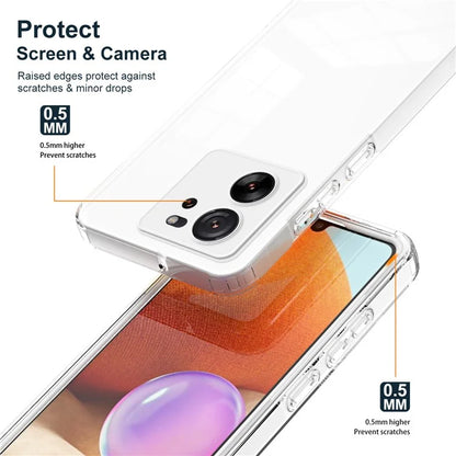 For Xiaomi 13T / 13T Pro Clear Case TPU+PC Protective Phone Case