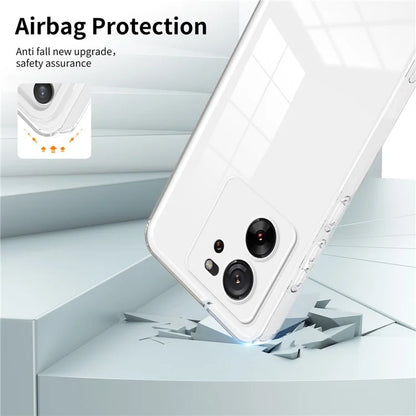For Xiaomi 13T / 13T Pro Clear Case TPU+PC Protective Phone Case