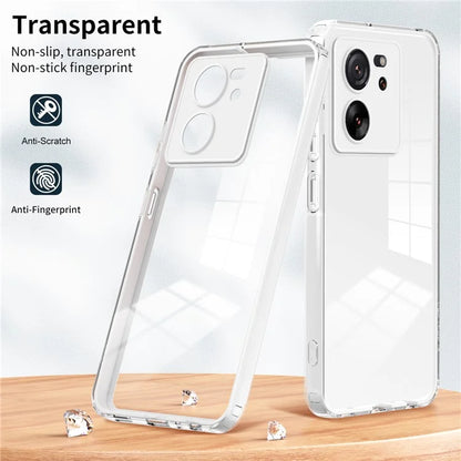 For Xiaomi 13T / 13T Pro Clear Case TPU+PC Protective Phone Case