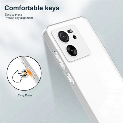 For Xiaomi 13T / 13T Pro Clear Case TPU+PC Protective Phone Case