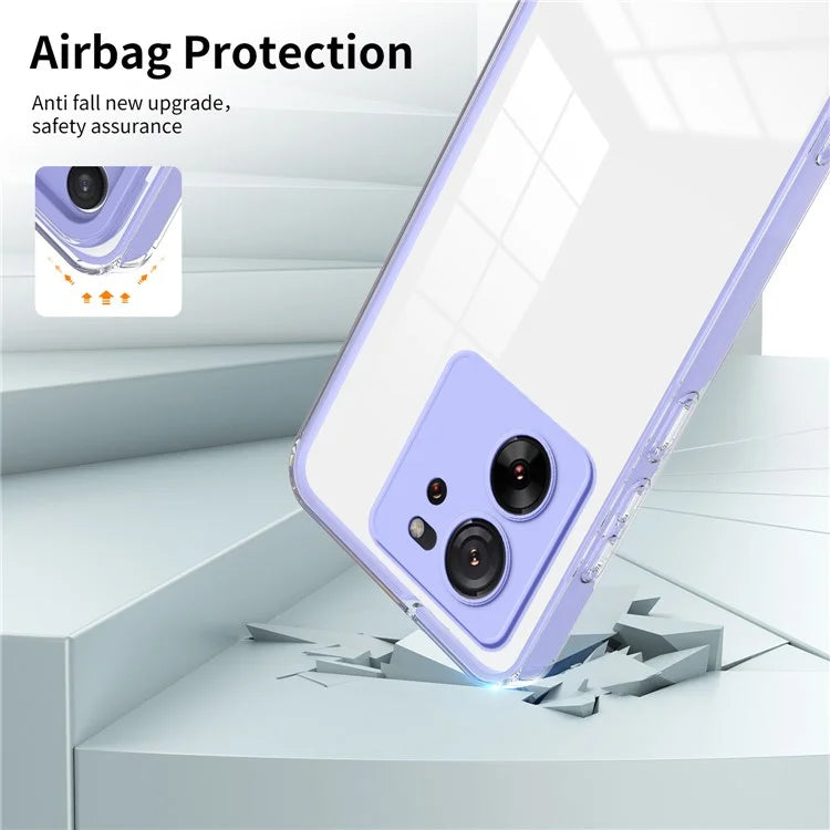 For Xiaomi 13T / 13T Pro Clear Case TPU+PC Protective Phone Case