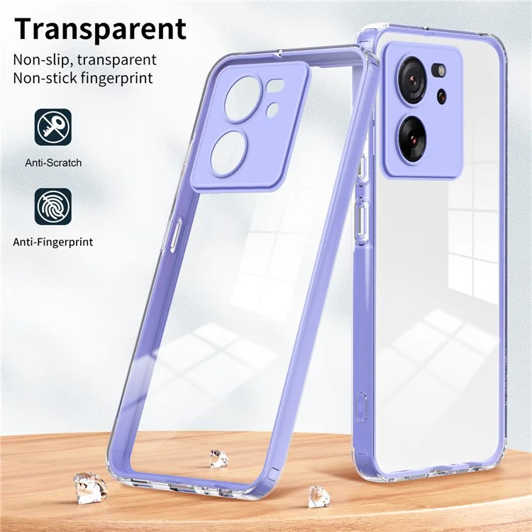 For Xiaomi 13T / 13T Pro Clear Case TPU+PC Protective Phone Case