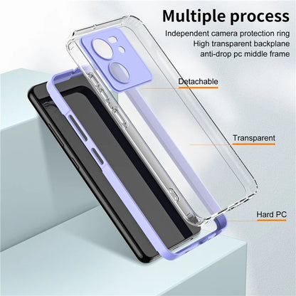 For Xiaomi 13T / 13T Pro Clear Case TPU+PC Protective Phone Case