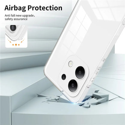 For Xiaomi Redmi Note 13 4G Shockproof Case TPU+PC Clear Phone Cover