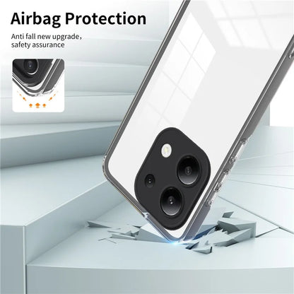 For Xiaomi Redmi Note 13 4G Shockproof Case TPU+PC Clear Phone Cover