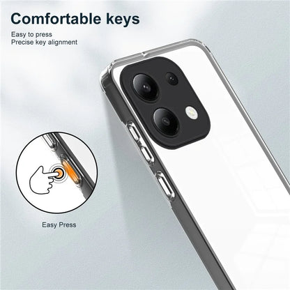 For Xiaomi Redmi Note 13 4G Shockproof Case TPU+PC Clear Phone Cover