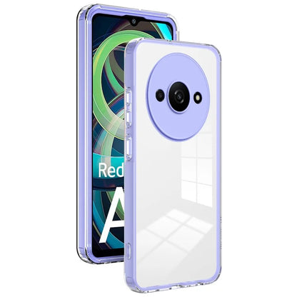 For Xiaomi Redmi A3 Case TPU+PC Shockproof Clear Phone Shell