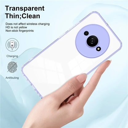 For Xiaomi Redmi A3 Case TPU+PC Shockproof Clear Phone Shell