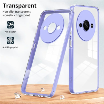 For Xiaomi Redmi A3 Case TPU+PC Shockproof Clear Phone Shell