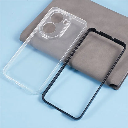 For Oppo Reno11 5G (Global) Shockproof Case Clear TPU+PC Phone Shell