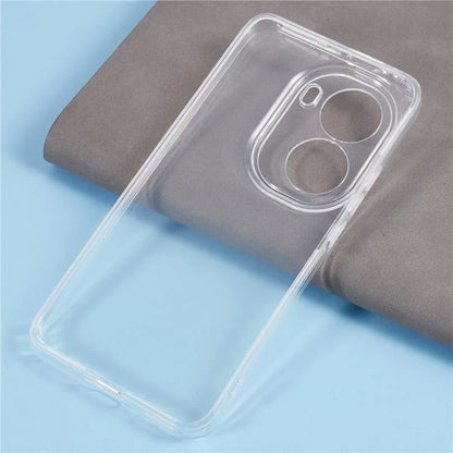 For Oppo Reno11 5G (Global) Shockproof Case Clear TPU+PC Phone Shell