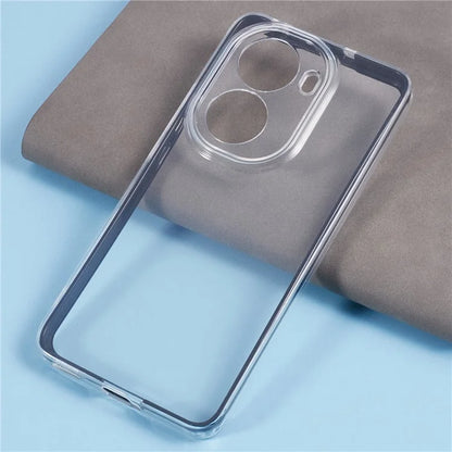For Oppo Reno11 5G (Global) Shockproof Case Clear TPU+PC Phone Shell