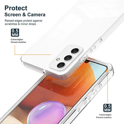 For Samsung Galaxy A35 5G TPU+PC Case Anti-Drop Protective Clear Phone Case
