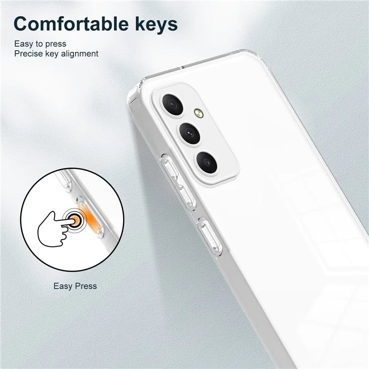 For Samsung Galaxy A35 5G TPU+PC Case Anti-Drop Protective Clear Phone Case