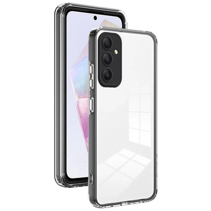For Samsung Galaxy A35 5G TPU+PC Case Anti-Drop Protective Clear Phone Case
