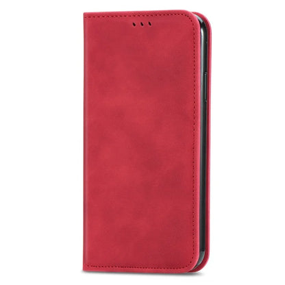 For Samsung Galaxy A34 5G Card Slots Phone Stand Case Skin-Touch Feeling PU Leather Phone Cover