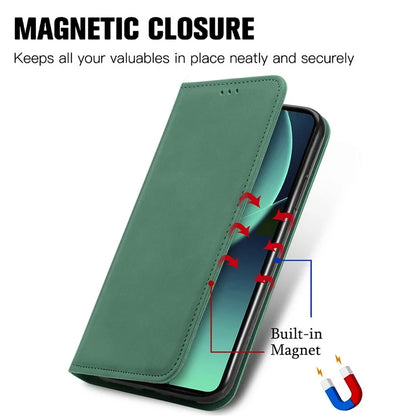 For Xiaomi 13T Pro / 13T / Redmi K60 Ultra Phone Cover Card Slots Skin-touch Feeling PU Leather Phone Stand Case