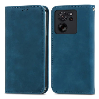For Xiaomi 13T Pro / 13T / Redmi K60 Ultra Phone Cover Card Slots Skin-touch Feeling PU Leather Phone Stand Case