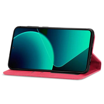For Xiaomi 13T Pro / 13T / Redmi K60 Ultra Phone Cover Card Slots Skin-touch Feeling PU Leather Phone Stand Case