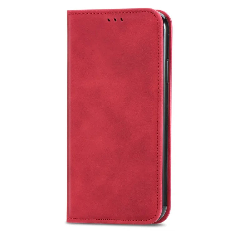 For Xiaomi 13T Pro / 13T / Redmi K60 Ultra Phone Cover Card Slots Skin-touch Feeling PU Leather Phone Stand Case