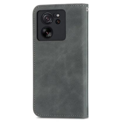For Xiaomi 13T Pro / 13T / Redmi K60 Ultra Phone Cover Card Slots Skin-touch Feeling PU Leather Phone Stand Case
