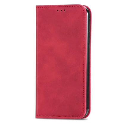 Card Slots Phone Stand Case for Samsung Galaxy S23 Skin-Touch Feeling PU Leather Phone Shell