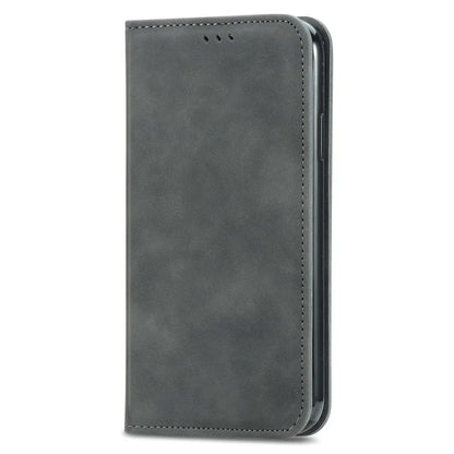Card Slots Phone Stand Case for Samsung Galaxy S23 Skin-Touch Feeling PU Leather Phone Shell