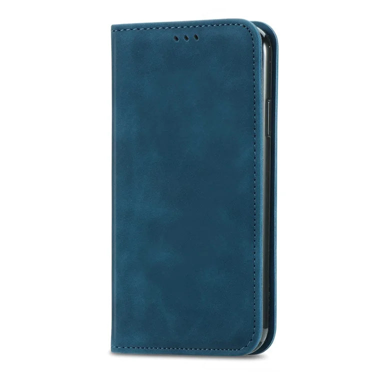 For Xiaomi Poco X5 Pro 5G / Redmi Note 12 Pro Speed 5G / Redmi Note 12 Pro 5 Case Card Slots Skin-touch Phone Stand Leather Cover