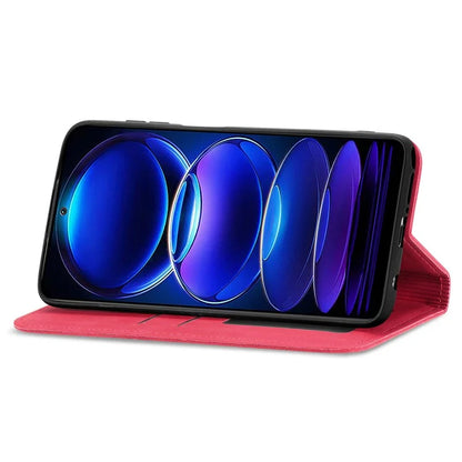 For Xiaomi Poco X5 Pro 5G / Redmi Note 12 Pro Speed 5G / Redmi Note 12 Pro 5 Case Card Slots Skin-touch Phone Stand Leather Cover