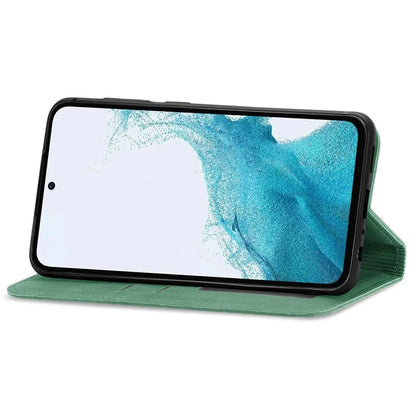 For Samsung Galaxy A54 5G Case Skin-touch Magnetic Auto Closing Stand Phone Cover