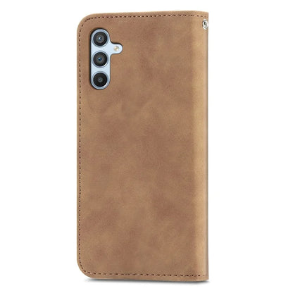 For Samsung Galaxy A54 5G Case Skin-touch Magnetic Auto Closing Stand Phone Cover