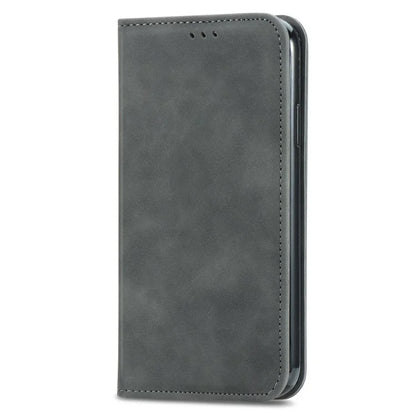 For Samsung Galaxy A54 5G Case Skin-touch Magnetic Auto Closing Stand Phone Cover
