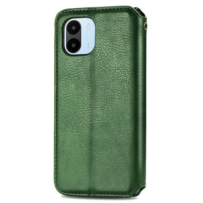 For Xiaomi Redmi A1 4G / Redmi A2 4G Cell Phone Cases Imprinted Rhombus Pattern Stand Cover