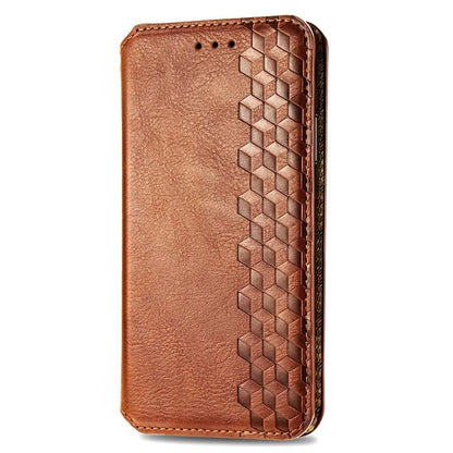 For Xiaomi Redmi A1 4G / Redmi A2 4G Cell Phone Cases Imprinted Rhombus Pattern Stand Cover