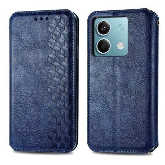 For Xiaomi Redmi Note 13 5G Magnetic Phone Case Anti-fall Leather Card Slots Cover