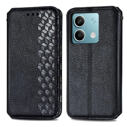 For Xiaomi Redmi Note 13 5G Magnetic Phone Case Anti-fall Leather Card Slots Cover